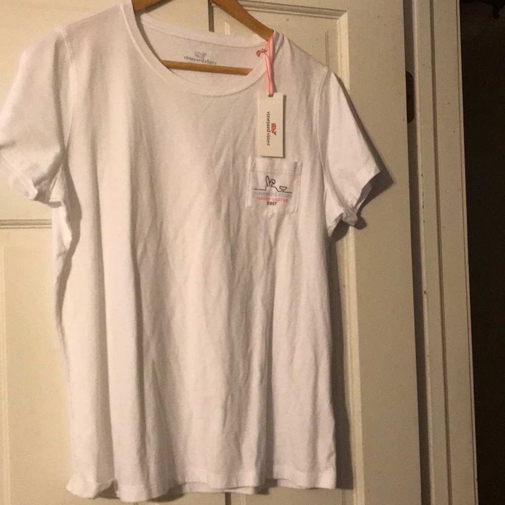 BNWT vineyard vines happy Easter t-shirt 2017